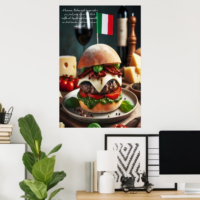 Milanese Munchies: Truffle Treasure 24x36 Poster (Home Office)