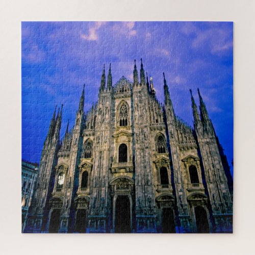 Milano Duomo at Sunrise _ 20x20 _ 676 pc Jigsaw Puzzle