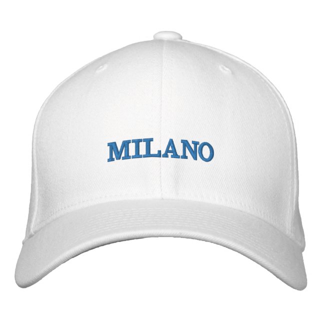 Milano Embroidered Baseball Cap (Front)