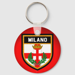 Milano Flag Keychain