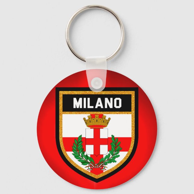 Milano Flag Keychain (Front)