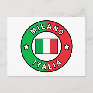 Milano Italia Postcard