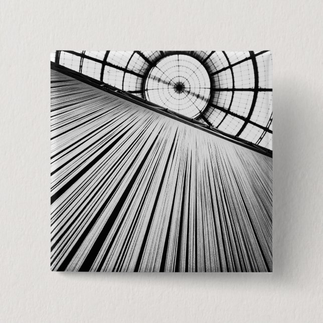 Milano Italy, Display at the Galleria Button (Front)