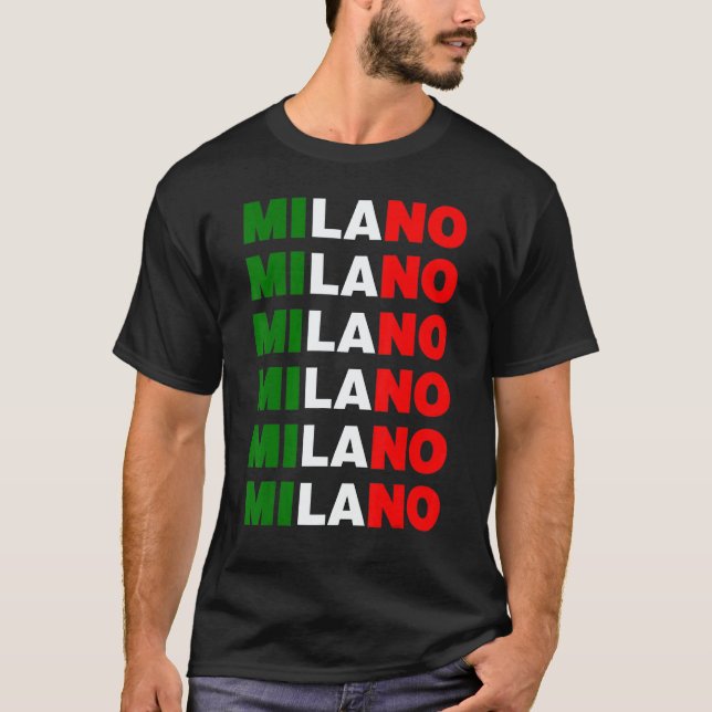 Milano Italy T-Shirt (Front)