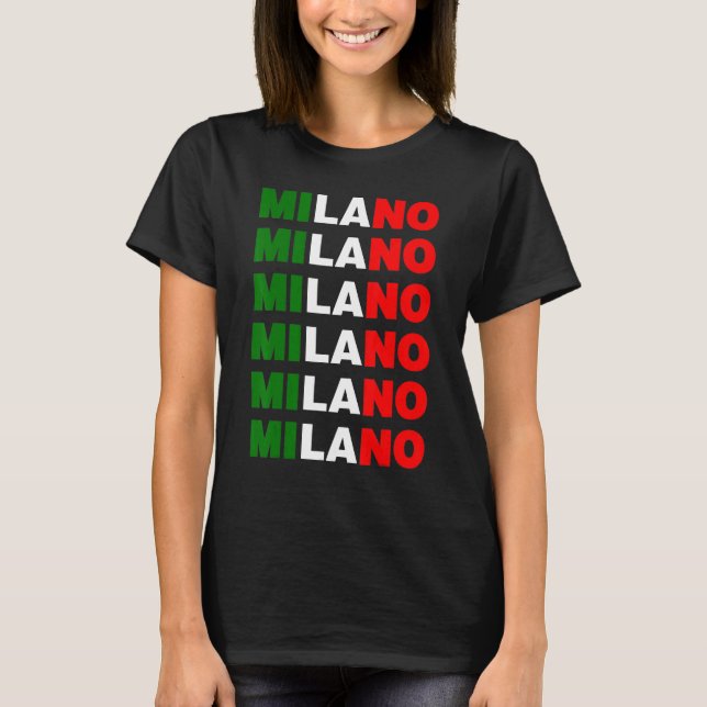 Milano Italy T-Shirt (Front)
