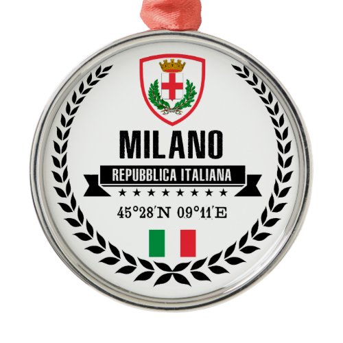 Milano Metal Ornament
