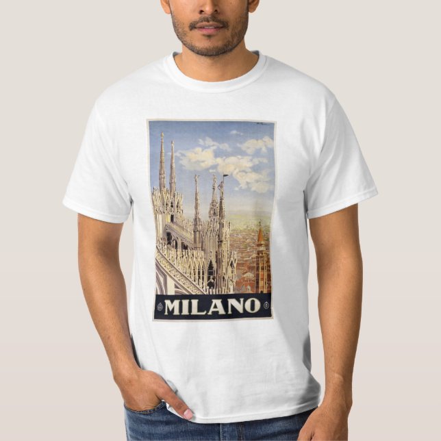 Milano (Milan) Italy clothing T-Shirt (Front)