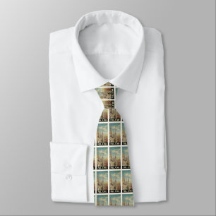Milano Milan Italy Vintage Travel Tie