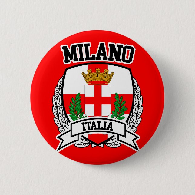 Milano Pinback Button (Front)