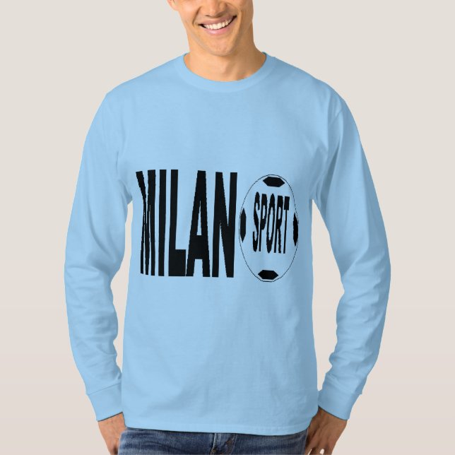 MILANO SPORT Sky Blue T-shirt (Front)