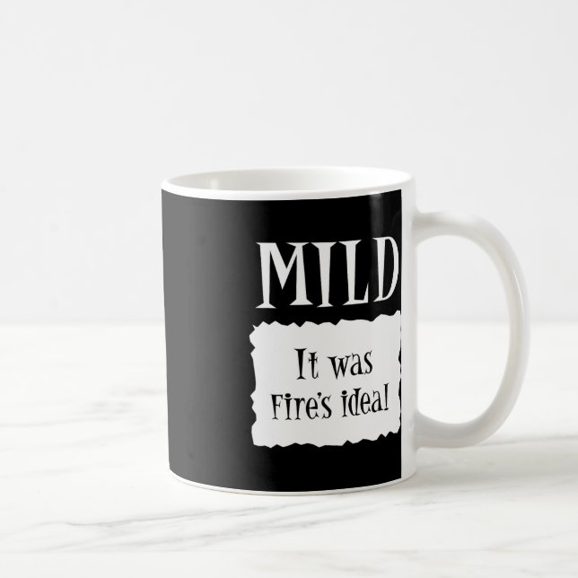 MILD - Hot Packet Halloween Taco Costume 1 Coffee Mug (Right)