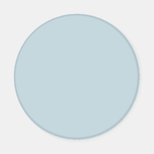 Mild Pastel Blue Solid Color Pairs To SW 6512 Coaster Set