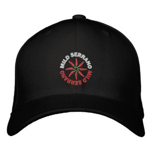 Mild Serrano Fitted Embroidered Hat