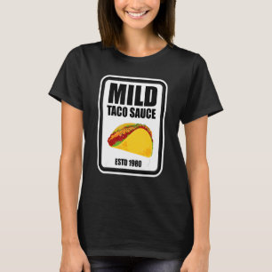 Mild Taco Sauce Condiment Halloween Matching Costu T-Shirt