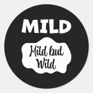Mild Taco Sauce Costume Women Men Kids Halloween Classic Round Sticker