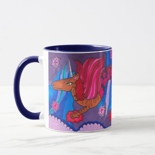 “Mildred’s Night Flight” Mug (Left)