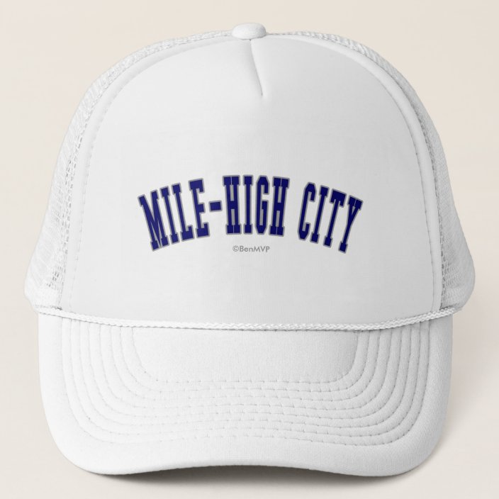 Mile-High City Mesh Hat