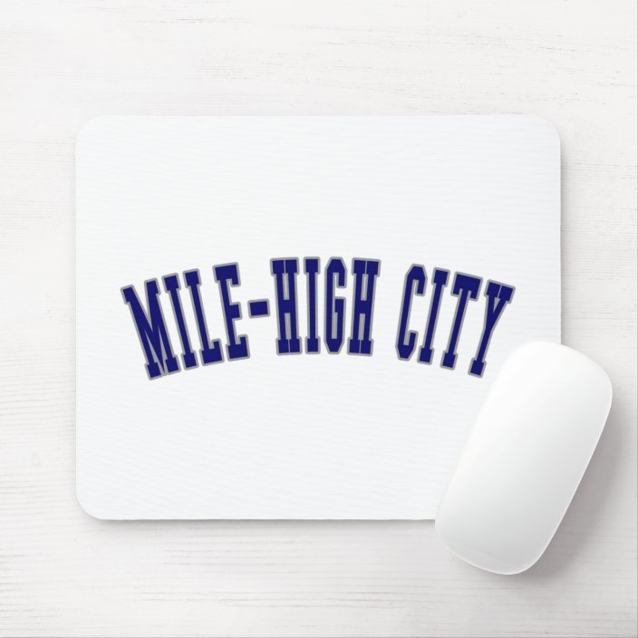 Mile-High City Mousepad