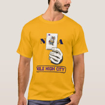 "Mile High City MVP" Joker Card Basketball T-Shirt