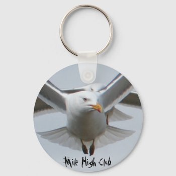 Mile High Club Keychain by Madddy at Zazzle