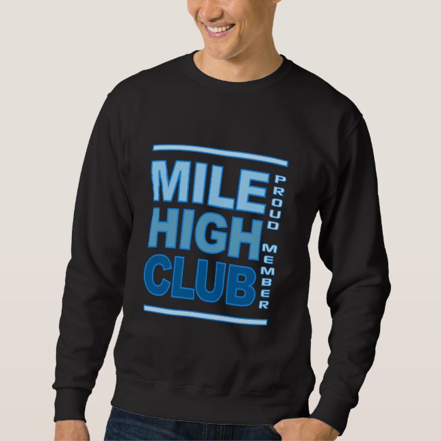 Mile High Club shirt - choose style & color (Front)