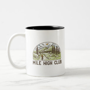 Mile High Club Two-Tone Coffee Mug