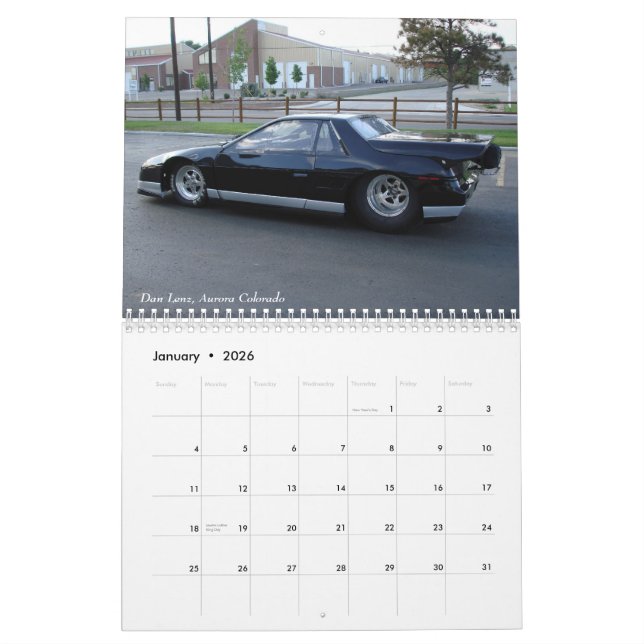 Mile High Fieros, 2010 Calendar (Jan 2026)