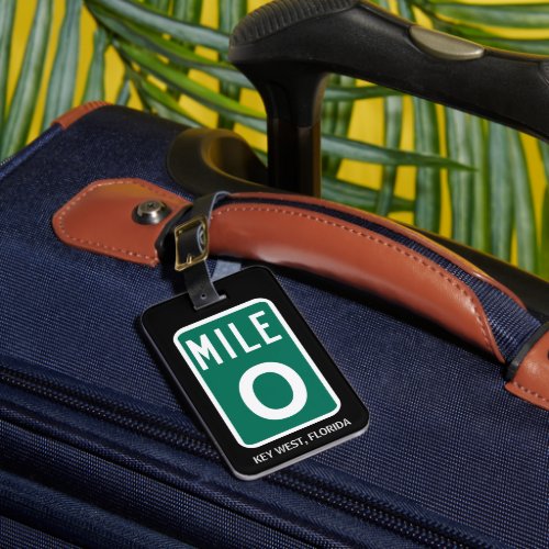 Mile Marker 0 Key West FL Luggage Tag