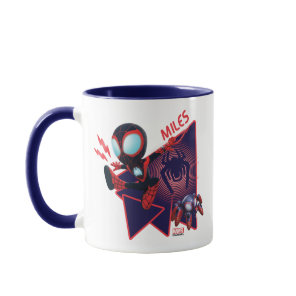 Miles and TWIST-E Glow Webs Glow Mug