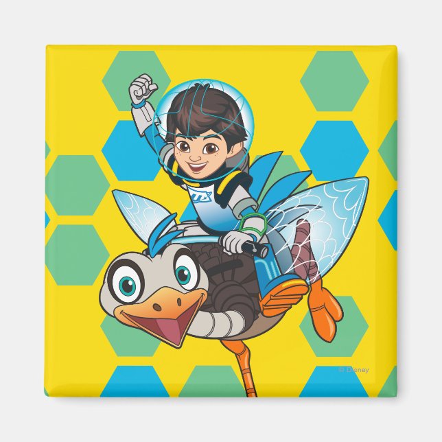 Miles Callisto & MERC Robotic Sidekick 2 Magnet (Front)