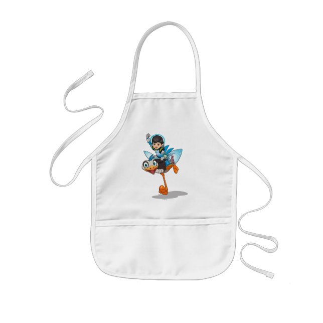 Miles Callisto & MERC Robotic Sidekick Kids' Apron (Front)