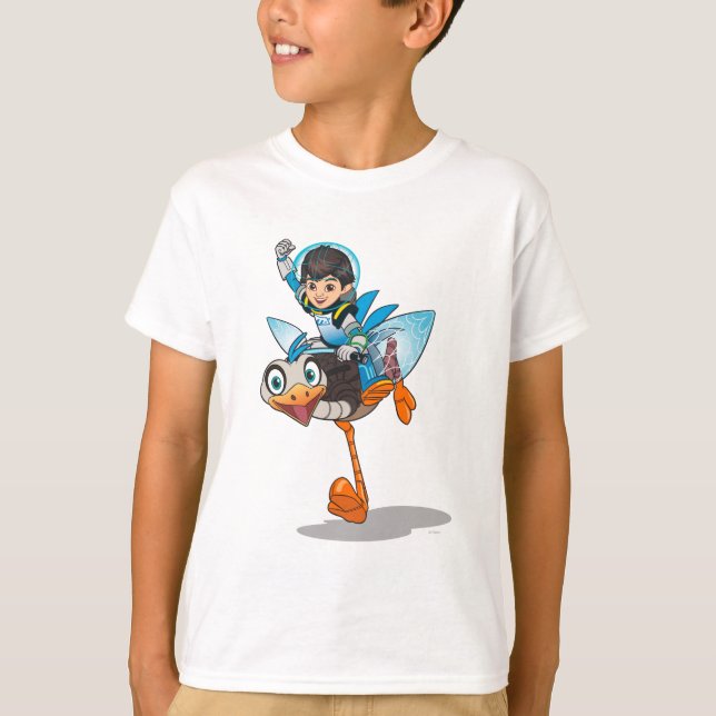 Miles Callisto & MERC Robotic Sidekick T-Shirt (Front)