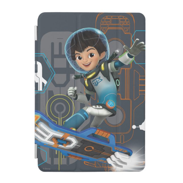 Miles Callisto On His Blastboard Graphic iPad Mini Cover (Front)