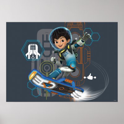 Miles Callisto On His Blastboard Graphic Poster
