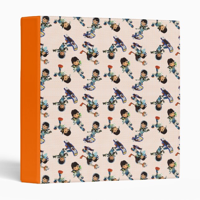 Miles Callisto Pattern 3 Ring Binder (Front/Spine)