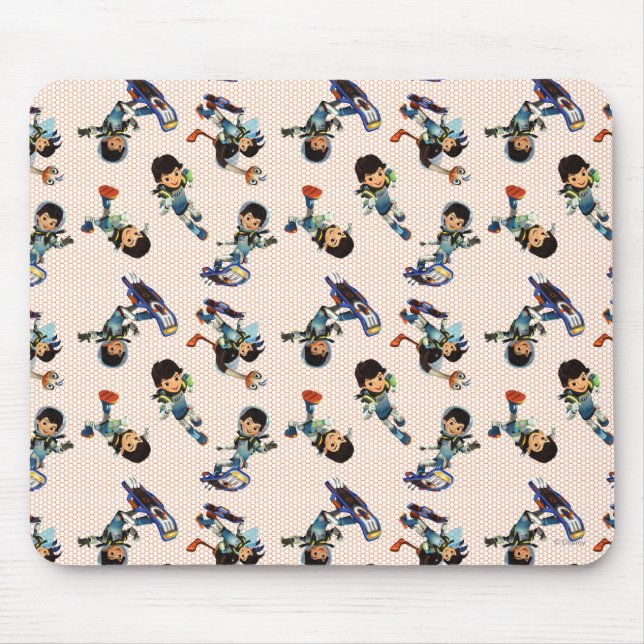 Miles Callisto Pattern Mouse Pad (Front)