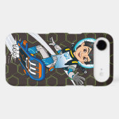 Miles Callisto Riding His Blastboard Barely There iPod Case (Back (Horizontal))