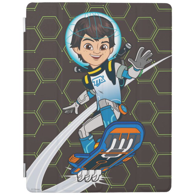 Miles Callisto Riding His Blastboard iPad Smart Cover (Front)