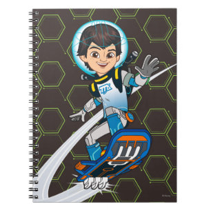 Miles Callisto Riding His Blastboard Notebook