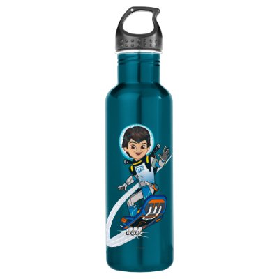 Miles Callisto Riding His Blastboard Stainless Steel Water Bottle