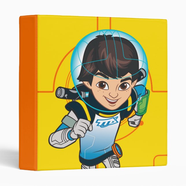 Miles Callisto Running 3 Ring Binder (Front/Spine)