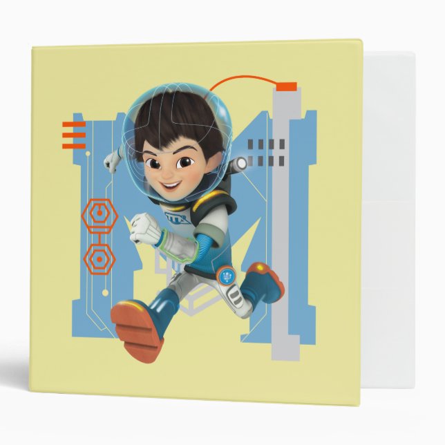 Miles Callisto Running - Circuitry Graphic Binder (Front/Inside)