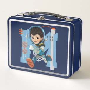 Miles Callisto Running - Circuitry Graphic Metal Lunch Box