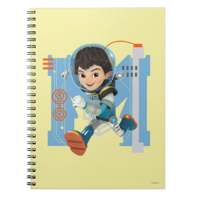 Miles Callisto Running - Circuitry Graphic Notebook