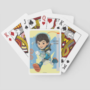 Miles Callisto Running - Circuitry Graphic Poker Cards