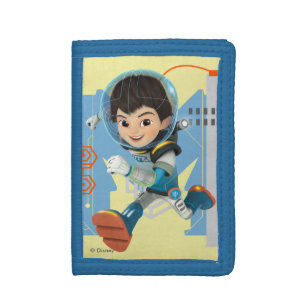 Miles Callisto Running - Circuitry Graphic Trifold Wallet