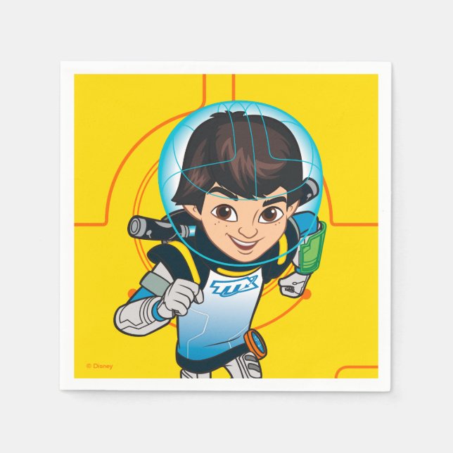 Miles Callisto Running Napkins (Front)