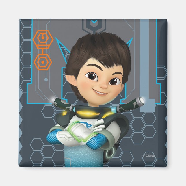 Miles Callisto Tech Graphic Magnet (Front)