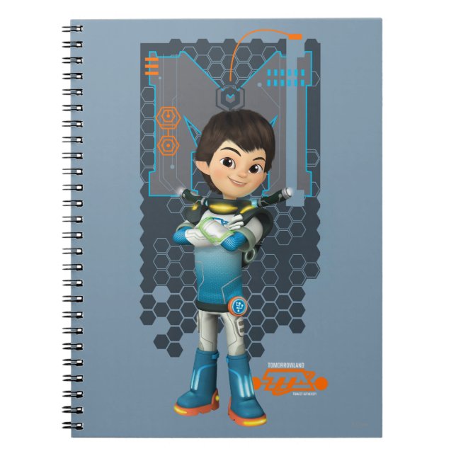 Miles Callisto Tech Graphic Notebook (Front)