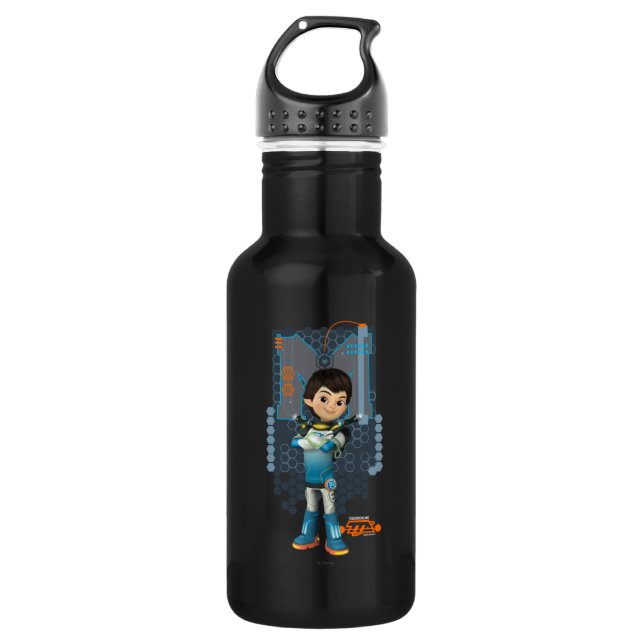 Miles Callisto Tech Graphic Water Bottle (Front)